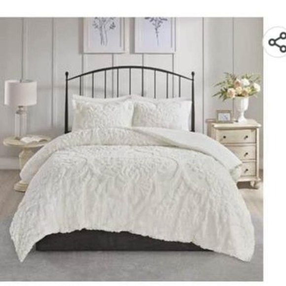 New Madison Park Bismarck Reversible 3-Pc. Comforter Set, FULL/QUEEN - Picture 1 of 6